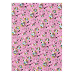 white rabbit table cloth wonderland tablecloth