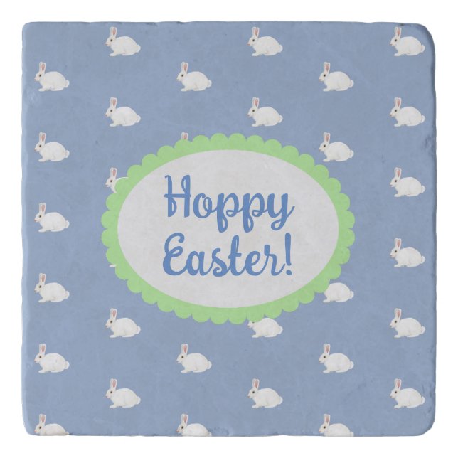 White Rabbit  Trivet (Front)