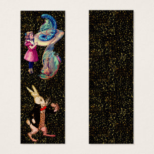 White Rabbit Vintage Alice Caterpillar   Bookmarks