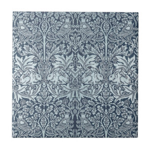 White Rabbits - William Morris Ceramic Tile