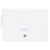 White Racing Sail Boats Blank Art Card (Back Horizontal)