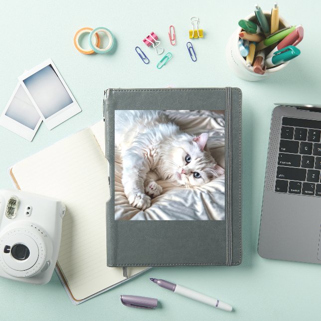 White Ragdoll Cat Sticker (iPad Cover)