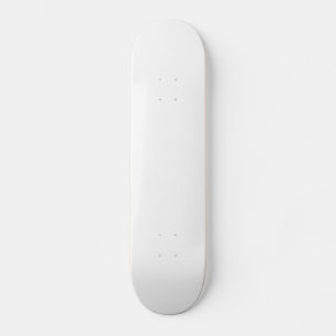 White Reindeer / Caribou Silhouette Skateboard Deck
