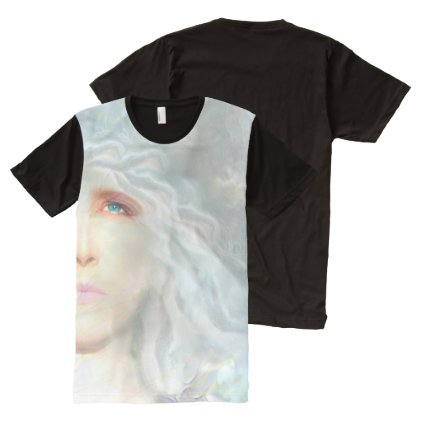 White Renaissance All-Over-Print T-Shirt