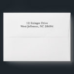 White Return Address Envelopes<br><div class="desc">White Return Address Envelopes</div>