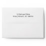 White Return Address Envelopes