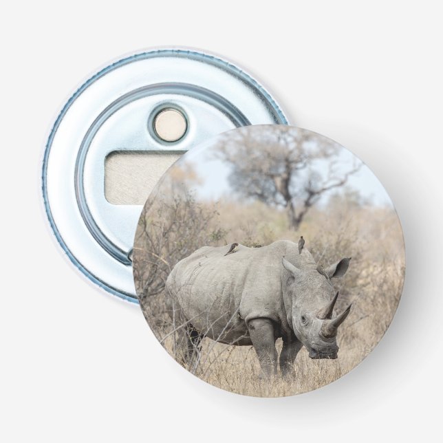 White Rhino Bottle Opener (Front)