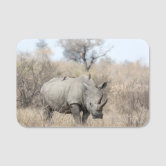 Cute baby rhino cartoon illustration name tag | Zazzle Cute baby rhino cartoon illustration name tag | Zazzle