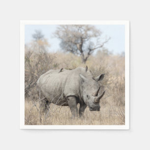 White Rhino Napkins