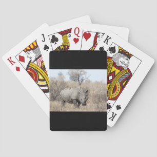 White Rhino Poker Cards