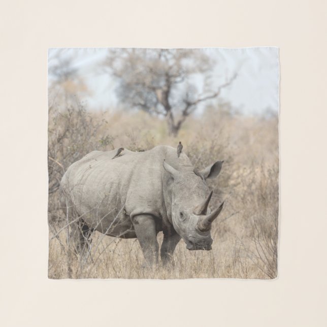 White Rhino Scarf (Front)
