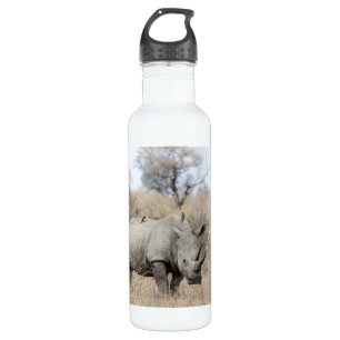 White Rhino Stainless Steel Water Bottle