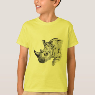 white rhino T-Shirt
