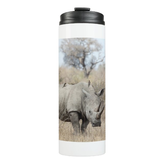 White Rhino Thermal Tumbler (Front)