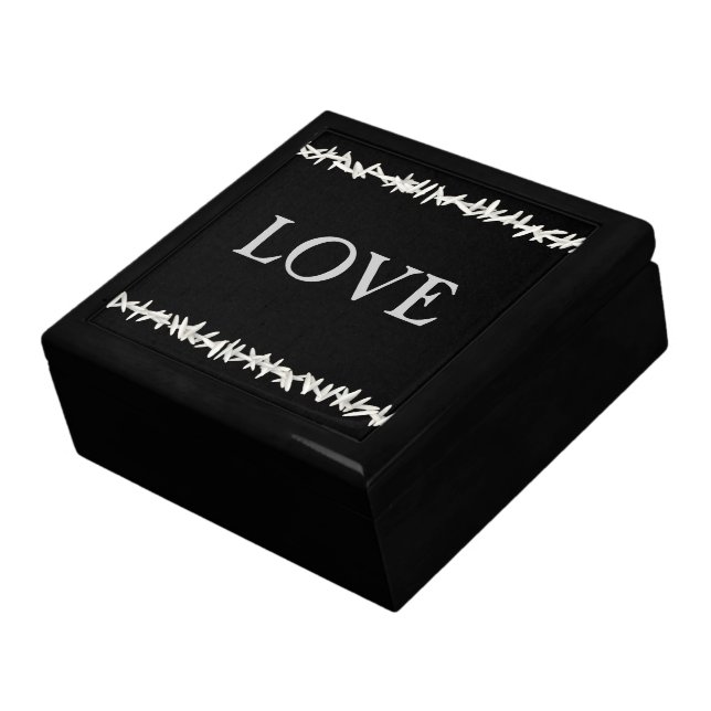 White Rice On Black Box (Side)