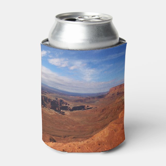 White Rim Overlook at Canyonlands National Park Can Cooler (Can Front)