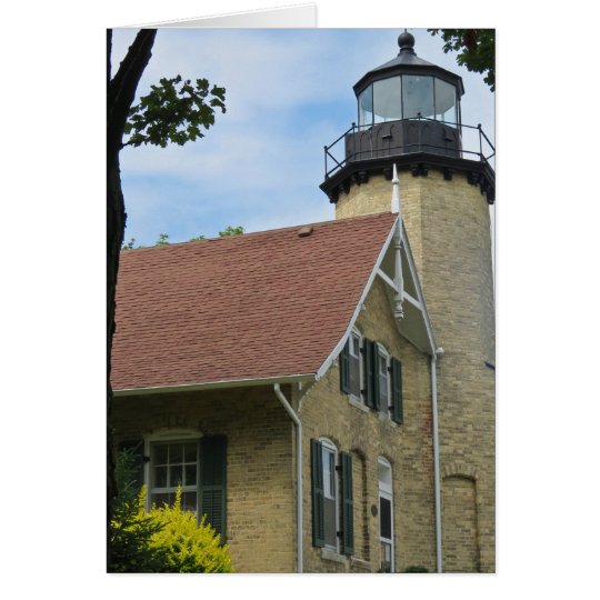 White River Light Station Card