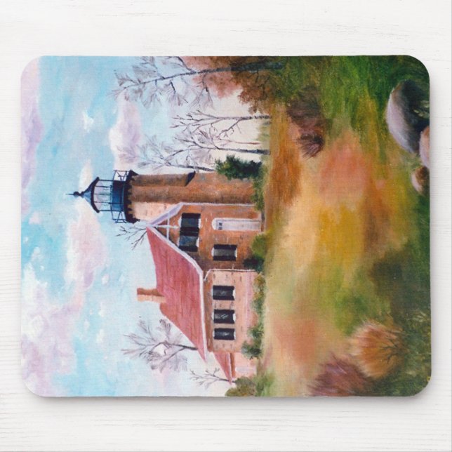 White River Lighthouse Mousepad (Front)