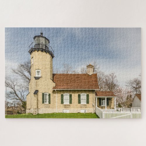 White River Lighthouse Station Jigsaw Puzzle