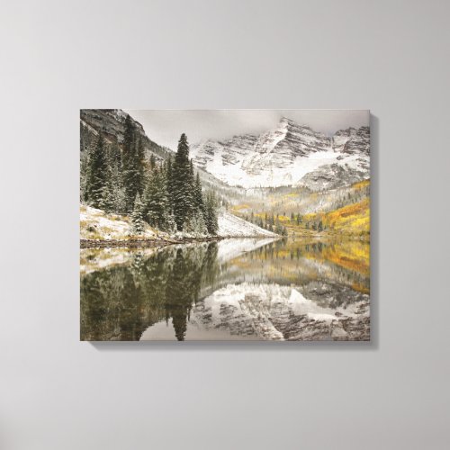 White River National Forest Colorado Canvas Print