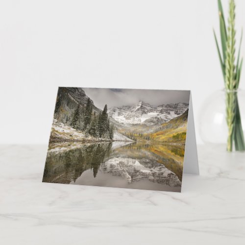 White River National Forest Colorado Card