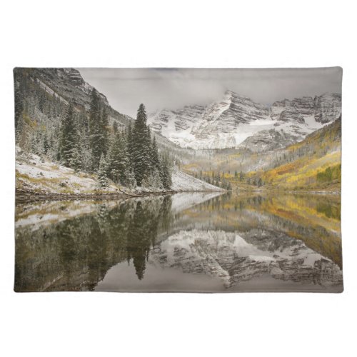 White River National Forest Colorado Cloth Placemat