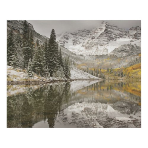 White River National Forest Colorado Faux Canvas Print