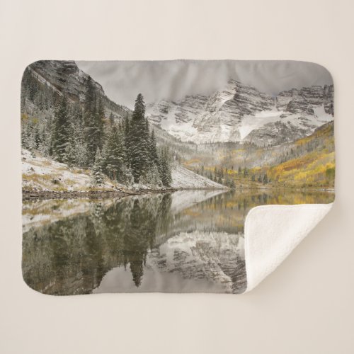 White River National Forest Colorado Sherpa Blanket