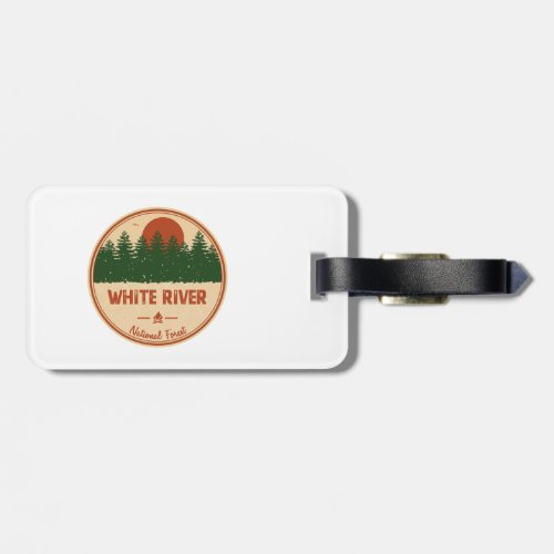 White River National Forest Luggage Tag