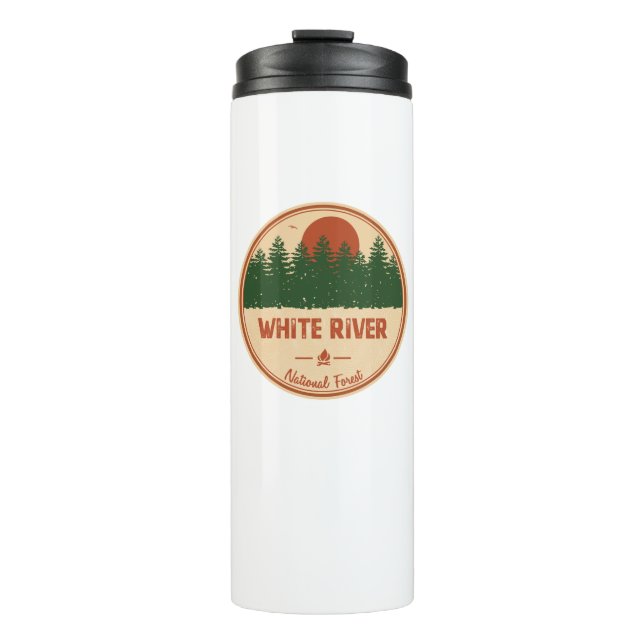 White River National Forest Thermal Tumbler (Front)