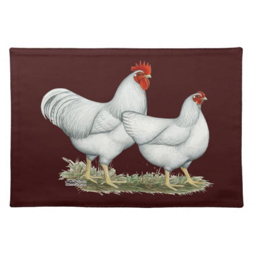 White Rock Chickens Placemat
