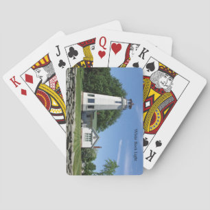 White Rock Light playing cards