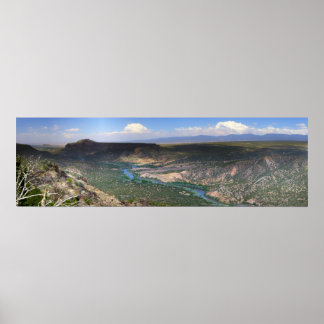 White Rock Lookout toward Black Mesa Poster