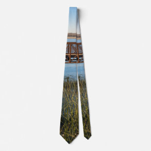 White Rock Park Bridge Neck Tie