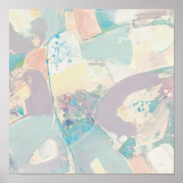 White Rock Pastel Poster (Front)