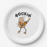White Rockin' Guitar