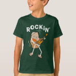 White Rockin' Guitar T-Shirt