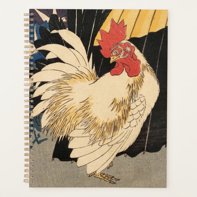 White Rooster Planner (Front)