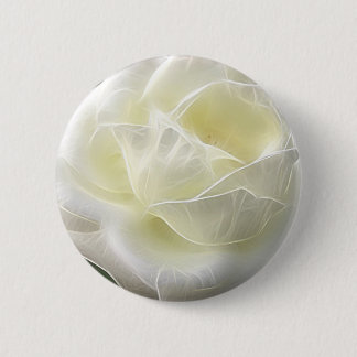 White Rose 3 Angelic Pinback Button