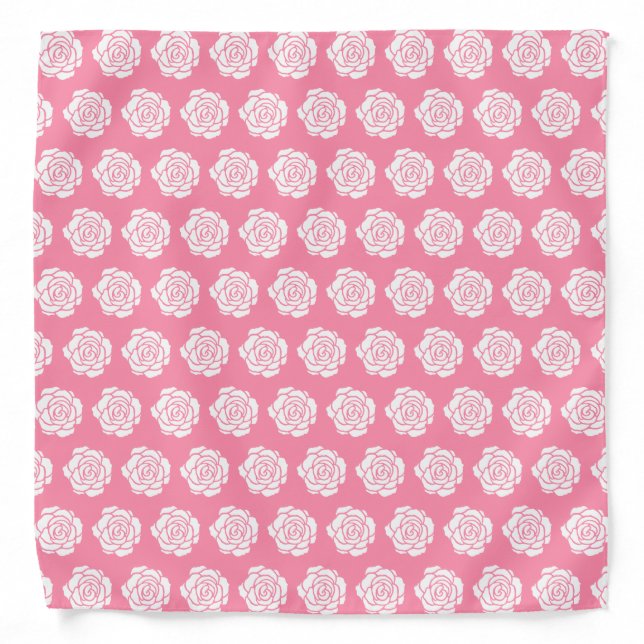 White Rose Bandana (Front)