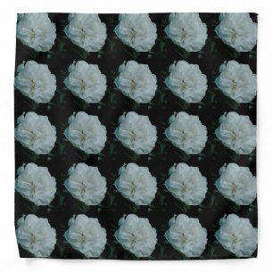 White Rose Bandana