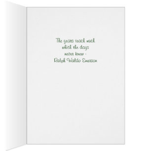 White Rose Bokeh Emerson Quote Cards