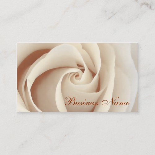 White Rose Business Card