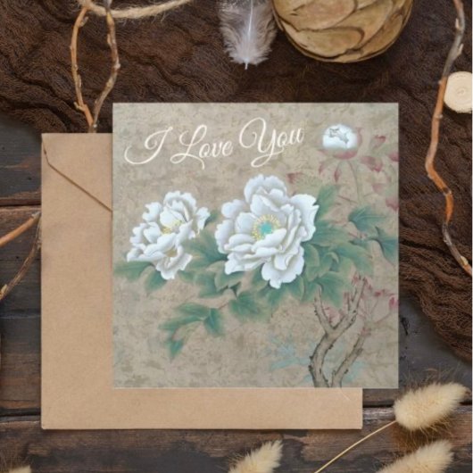 White Rose Card