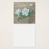 White Rose Card (Front & Back)