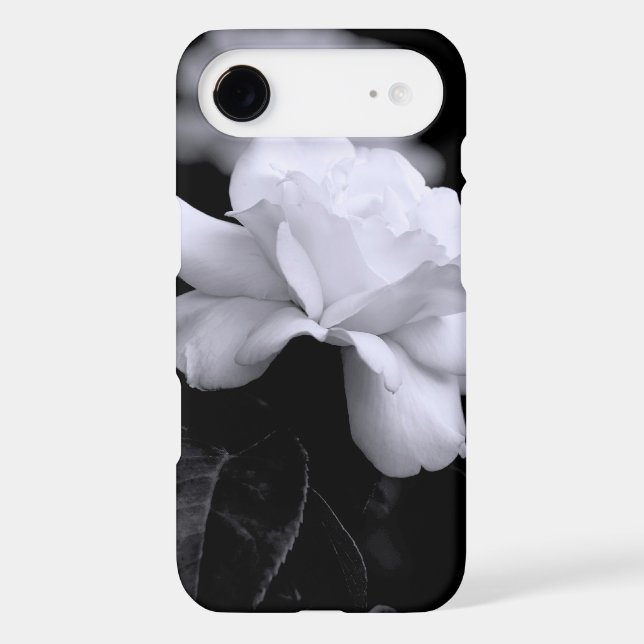 White Rose Case-Mate iPhone Case (Back)