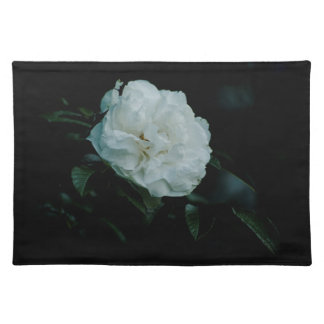 White Rose Cloth Placemat
