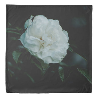 White Rose Duvet Cover