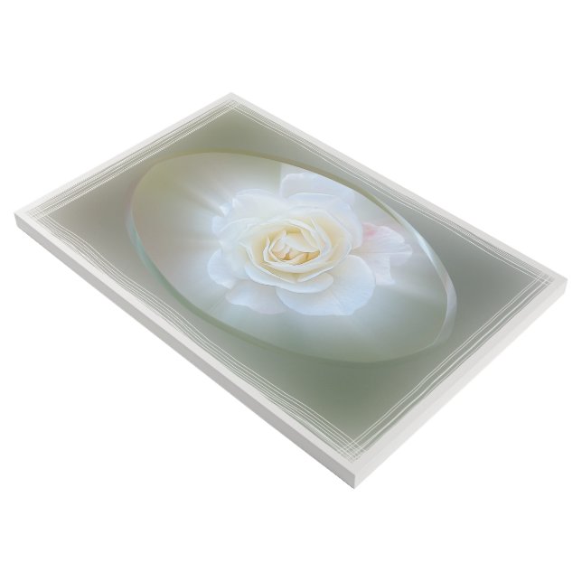 White Rose Gallery Wrap (3/4)