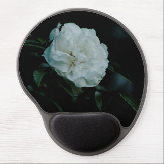 White Rose Gel Mouse Pad